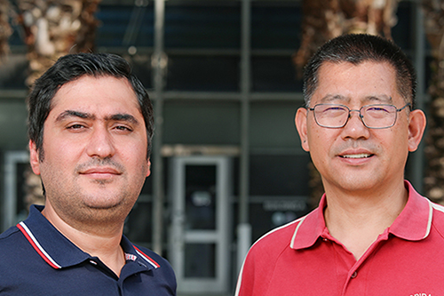 photo of famu-fsu engineering researcher ebrahim ahmadisharaf and ming ye