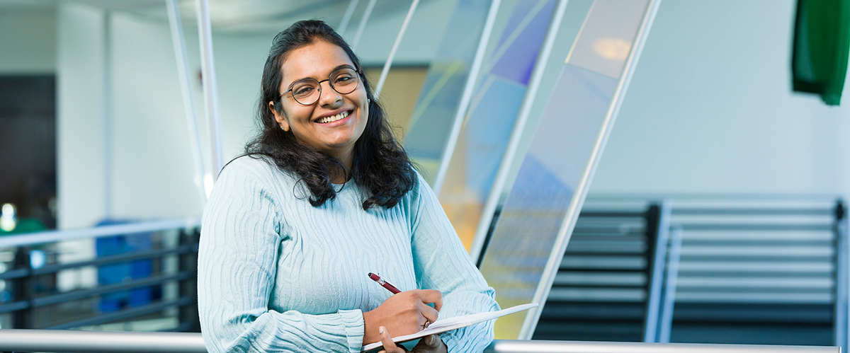 photo of mechanical engineering student rita dubey at the famu-fsu college of engineering
