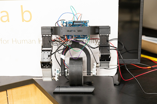 photo of robotic wheel