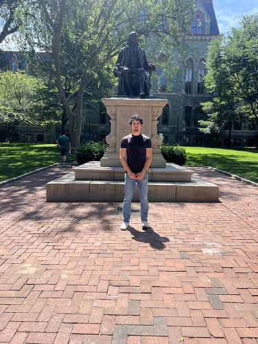 famu-fsu engineering student laz castano at penn summer 2025