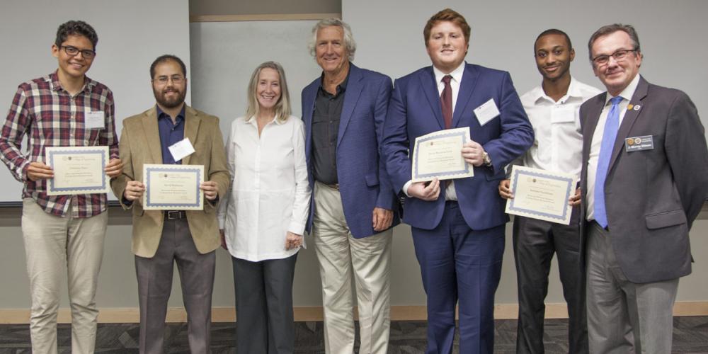 Christian Gaya, David Balbuena, Devin Bautista-Leaf and Antonio Goodman