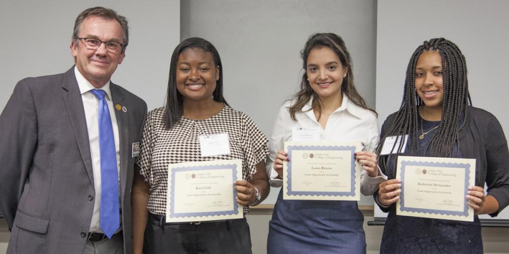 Kaia Little, Laura Rincon, Katherine Hernandez and Marcela Dominguez (not shown)