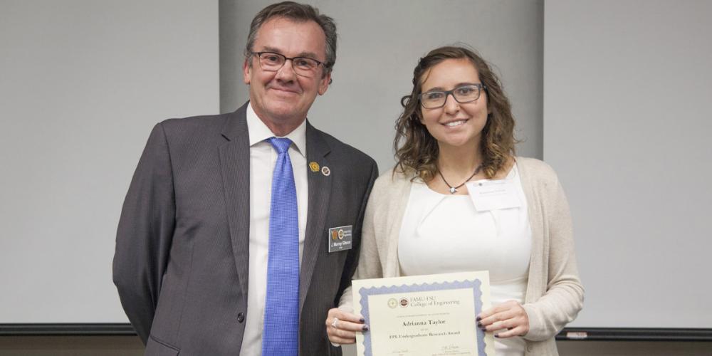 FPL Undergraduate Research Award recipients