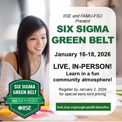 Six Sigma event flyer