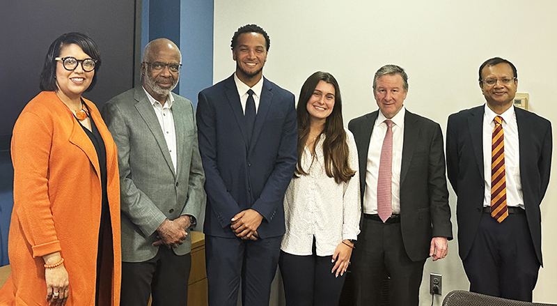 photo of university presidents student reps and dean of the famu-fsu college of engineering joint management council