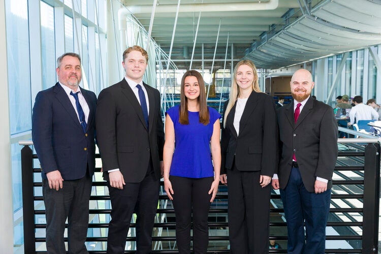 Members of Team 219 left to right: Lynwood Busby, Winston Chadwick, Holly Denig, Jewel LaCross, Clayton Moore