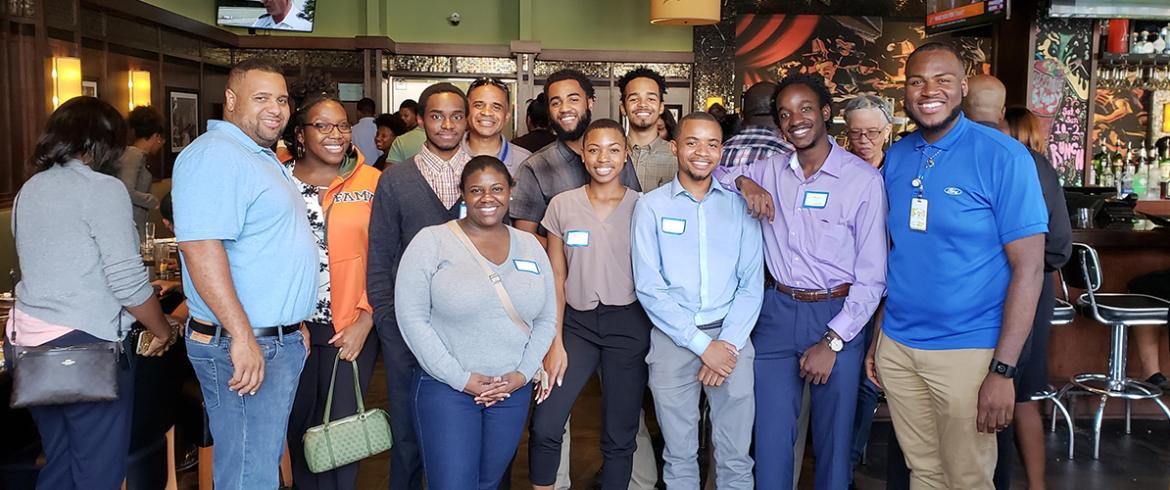 2018 Ford interns from FAMU-FSU College of Engineering