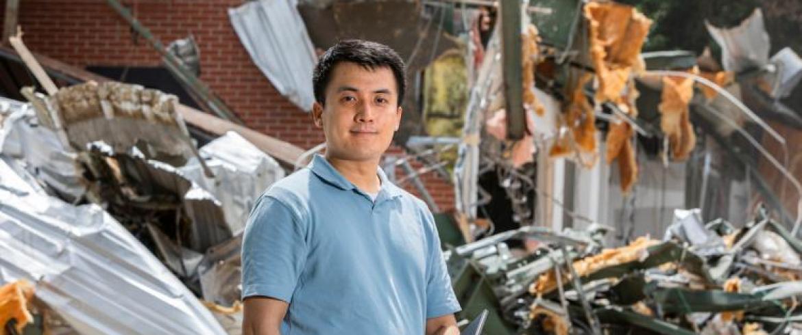 Juyeong Choi, Ph.D. is researching quantitative sustainable disaster debris management.