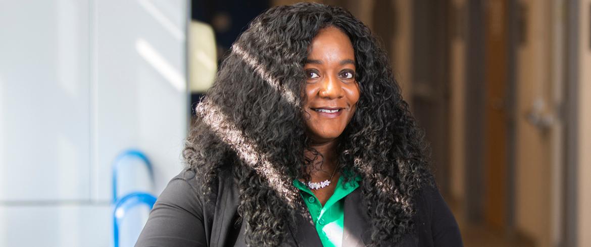 portrait of associate professor shonda bernadin