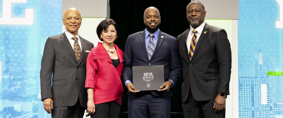 photo of FAMU and FAMU-FSU College of Engineering alum Lance Ellerbe at BEYA 2024