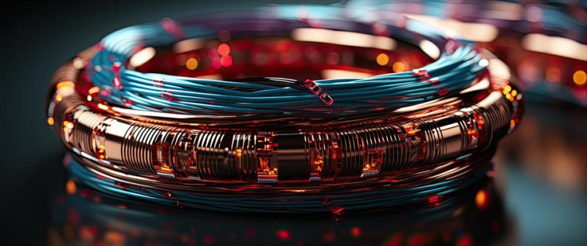 ai generated image of semiconductor wire