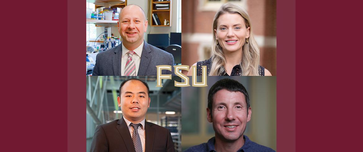 collage of faculty headshots