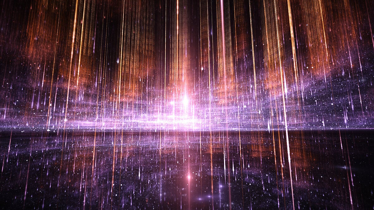 photoillustration of quantum concept