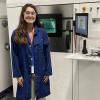 lauren bishop in lab