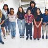 photo of undergraduates in the ramamoorthy lab at the national high magnetic field laboratory at famu-fsu engineering