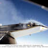 photo illustratiaon of closeup military jet in flight