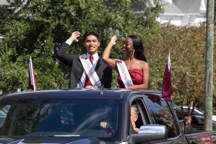 photo of kyle casiple as homecoming chief 2023